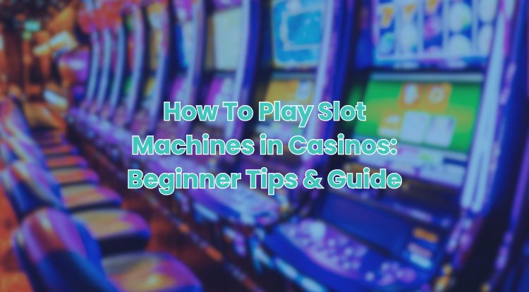 How To Play Slot Machines in Casinos: Beginner Tips & Guide