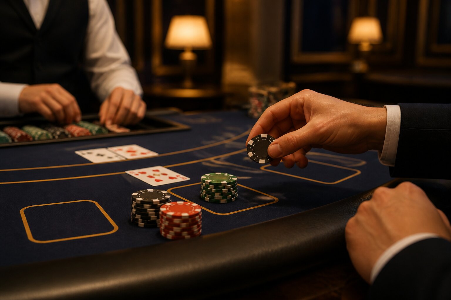 How Does Betting Work in Blackjack? When Do You Bet Your Chips?