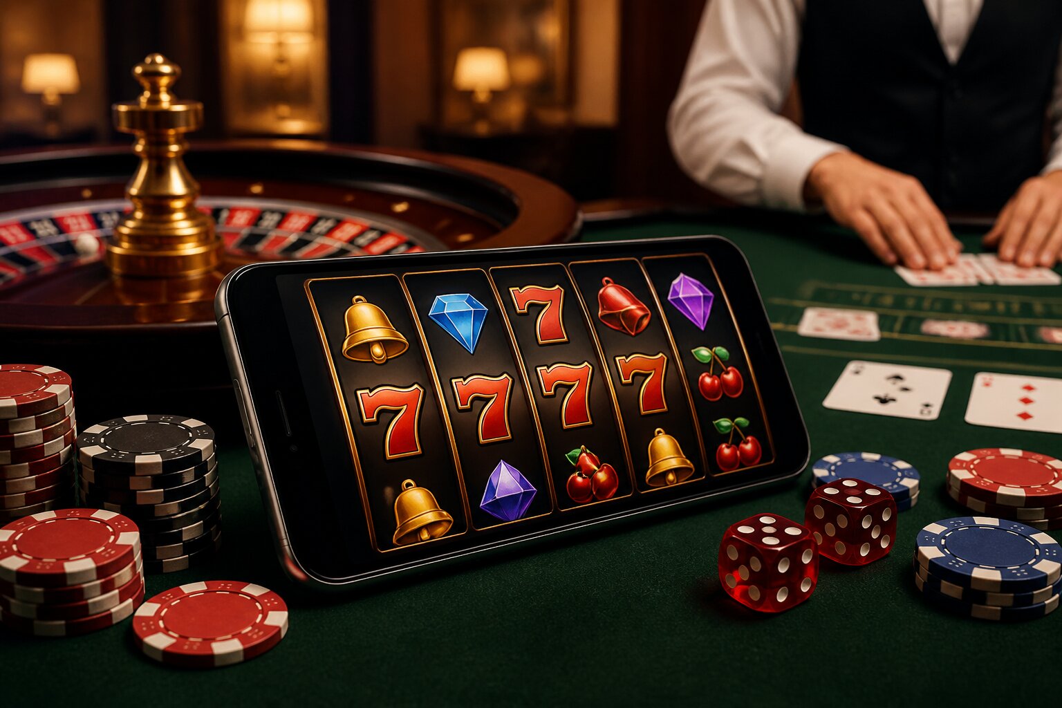Jackpot Mobile Casino Games: Slots, Table Games & Live Casino Play