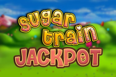 Sugar Train Jackpot Slot Logo Bonanza Slots