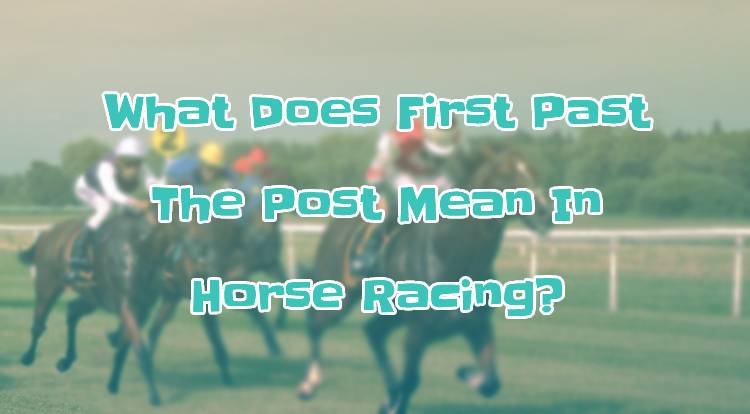 What Does First Past The Post Mean In Horse Racing?